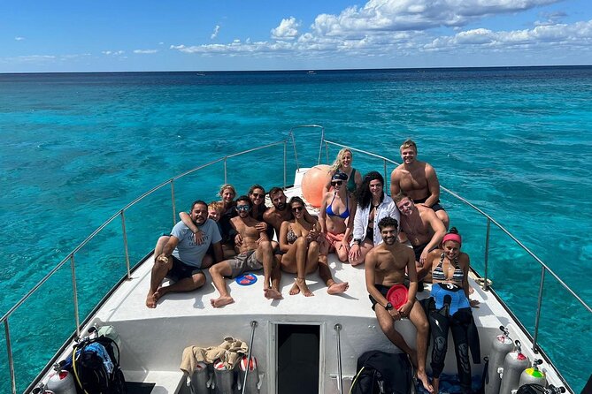 2 Tank Cozumel Reef Boat Dives - The 9:30 a.m. boat ride to Palancar Reef