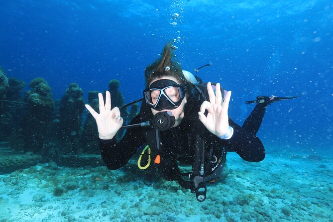 2 Tanks Dives Cancun Underwater Museum for Certified Divers - MUSA at 27 feet, Cancun’s underwater art museum