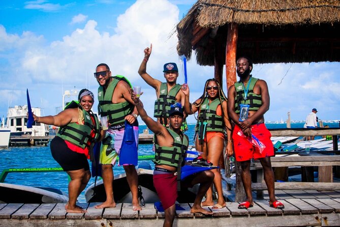 3 in 1 Jungle Speedboat and Snorkeling in Cancun - Snorkeling the Mayan Reef El Meco