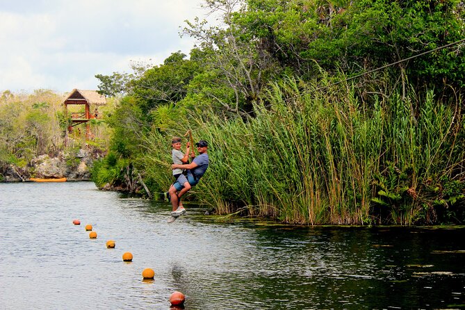 4 Private Cenotes, Zip-Lines, Canoes & Mayan Village with Delicious Lunch - Four cenotes, four different ways to enjoy the water