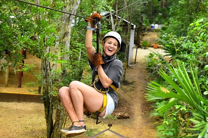 Adrenaline Tour with ATV, Ziplines and Cenote from Cancun - A budget jungle day outside Cancun