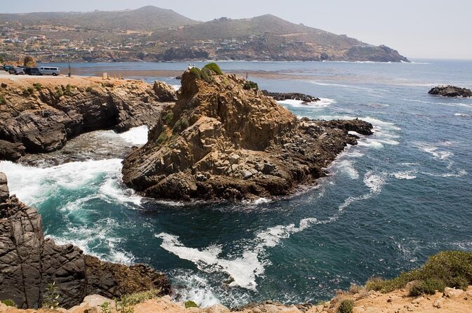 Adventure in Ensenada with Zipline, Marine Geyser and Shops - La Bufadora combines a sea geyser with a busy market