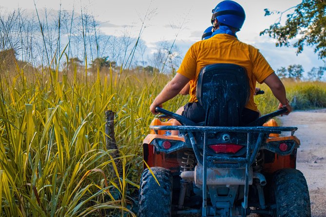 ATV Adventure to Jade Cavern with transfer - Riding from Cozumel’s port toward El Cedral