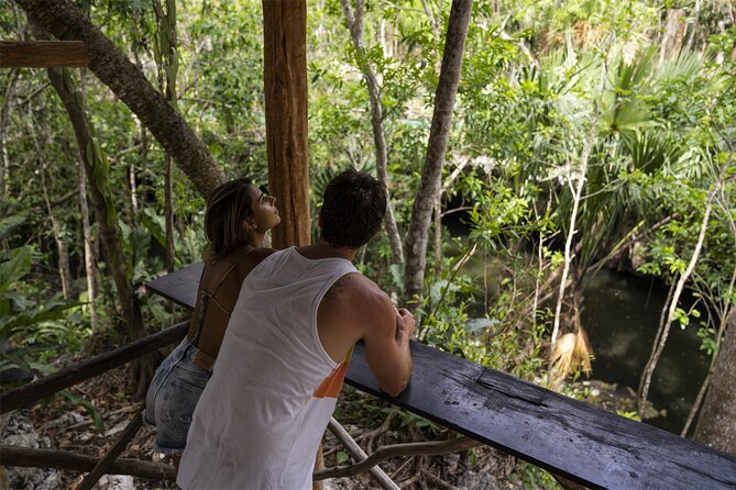 ATV Adventure to Mayan Jade Cavern plus Snorkeling and Lunch - Riding the Honda 250 through rough Cozumel tracks