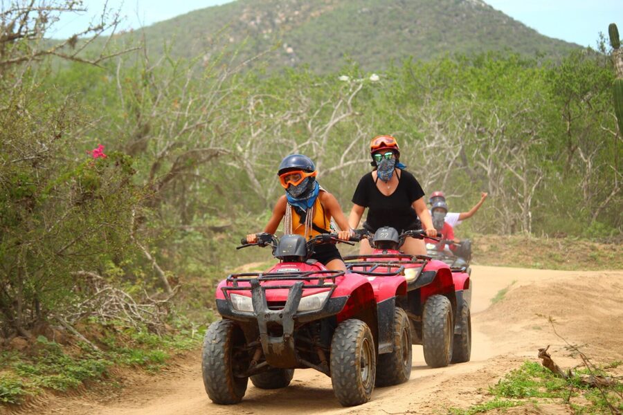 ATV, Beach and Desert Adventure with Tequila Tasting - The tequila tasting at the 360-degree palapa