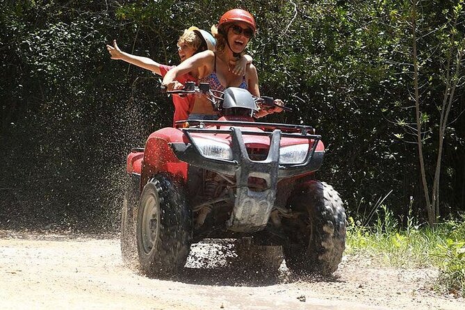 ATV Circuit in Cancun, Horseback Riding, Zip Lines, Cenote, lunch - A four-hour sampler in Puerto Morelos