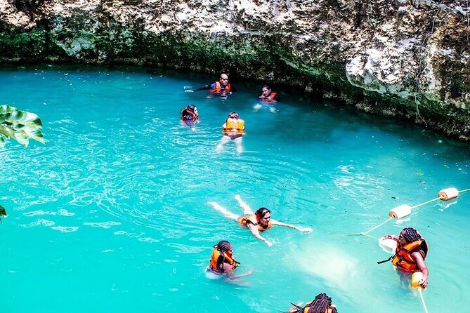 ATV Circuit in Cancun, Horseback Riding, Zip Lines, Cenote, lunch - The cenote finish