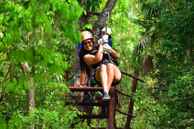 ATV Combo Horseback Riding, ATV, Ziplines, Cenote and Lunch - A slower ride on gentle, well-trained horses
