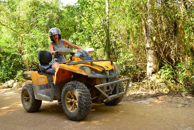 ATV Extreme and Snorkel Combo Tour from Cancun - ATV Trails and Jungle Ziplines