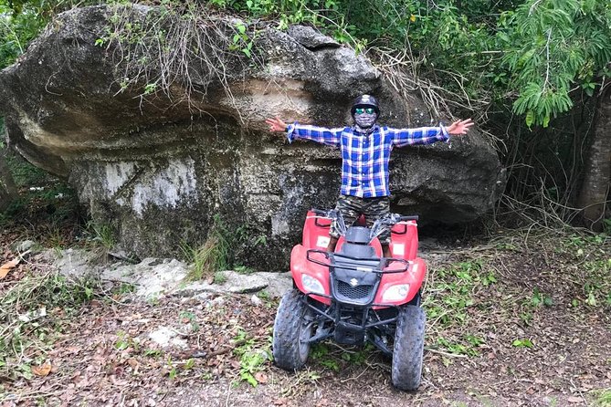 ATV Mud Kicking and Snorkeling by Boat in Cozumel - The cave, cenote, and cliff-jump question