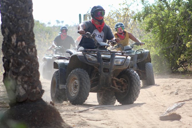 ATV Pacific Tour in Cabo San Lucas - Desert cactus, canyon trails, and ocean views