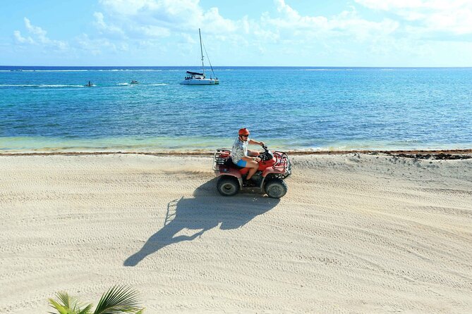ATV with Speedboat, Waverunner, or Parasailing - Pickup is useful, but confirm every detail