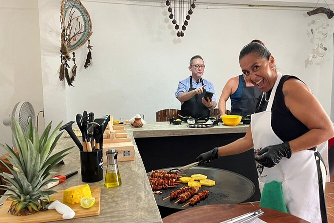 Authentic Beachfront Mexican Cooking Class Cafe Jaguar Costa Maya - A cooking class with the Caribbean at your elbow