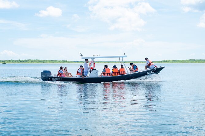 Bacalar Boat Tour and Visit to Cenotes - Cenote de la Bruja and the clear-water swim stops