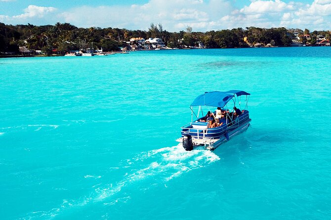 BACALAR Seven Color Lagoon Boat Excursion from Costa Maya - Tacos, guacamole, and a casual lunch stop