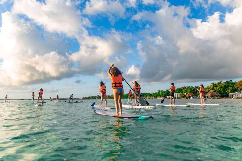 Bacalar: Sunrise Paddleboard Tour with Floating Picnic - Is $29 good value?