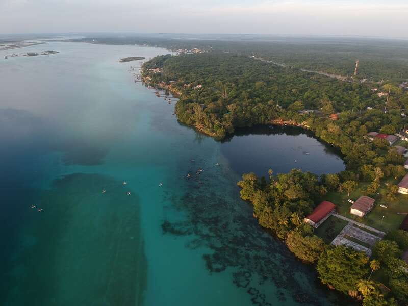 Bacalar Sunrise Stand Up Paddleboard: A Unique Experience - El Canal de los Piratas, the second scenic pause