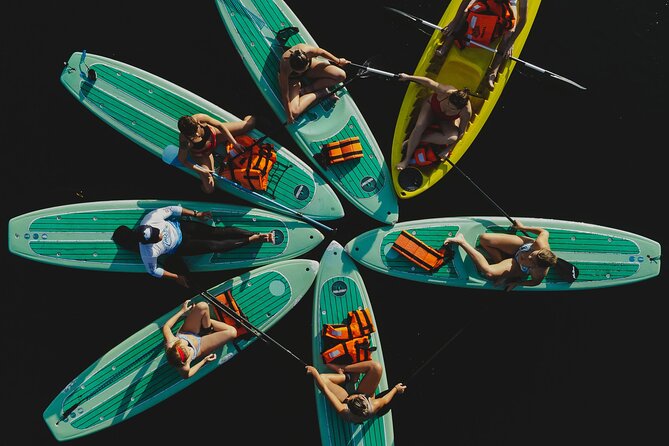 Bacalar Sunrise Stand Up Paddleboard Tour with Breakfast & Photos - Sunrise on the Lagoon of Seven Colors