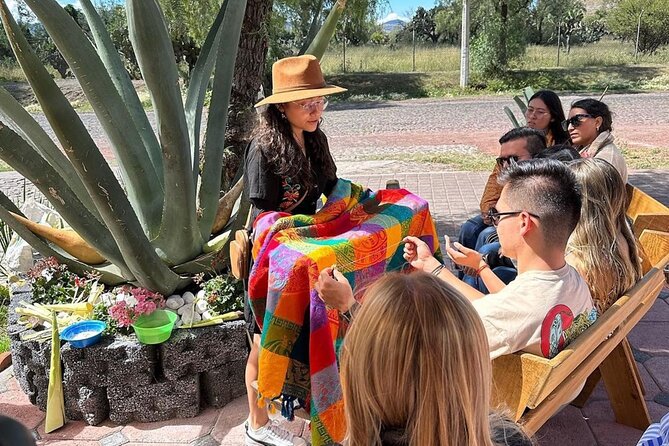 Balloon flight + Breakfast in cave + Pyramids + Pick up CDMX. - Obsidian, maguey, and regional spirits