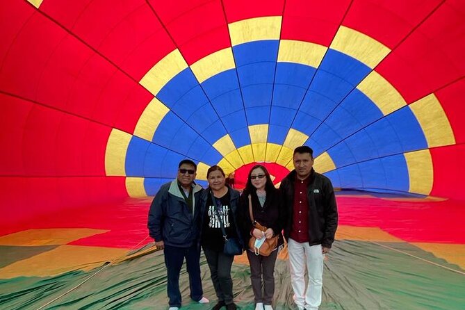 Balloon flight + pick up in CDMX + Breakfast in Cave + Pyramids - Obsidian, maguey, and the mezcal stop