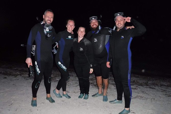 Bioluminescence Experience in Holbox - Entering the shallow water