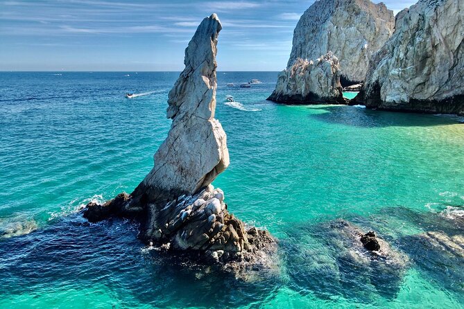 Boat ride to the Arch and Snorkel - Pelican Rock and the best part of the swim