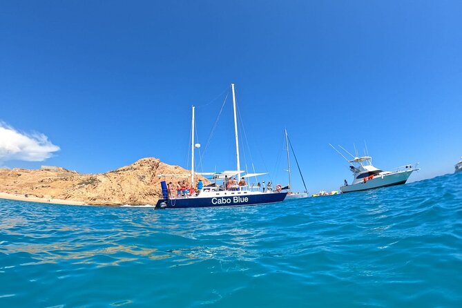 Cabo Blue Snorkeling Cruise, Open Bar and Lunch in Cabo San Lucas - Pelican Rock and the first Cabo views