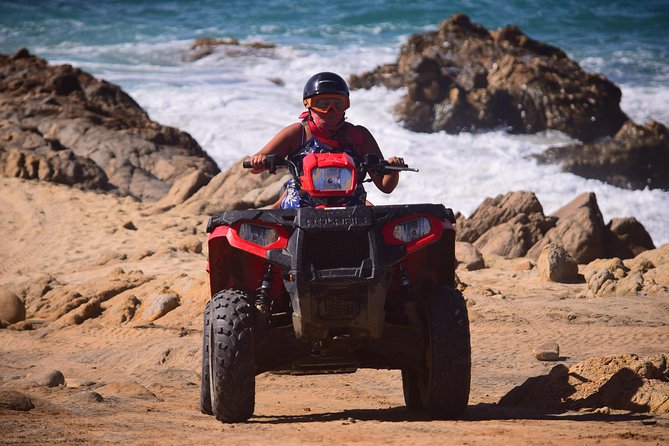 Cabo Migrino Beach and Desert ATV Tour plus Tequila Tasting - Desert washes, mountain trails, and local plants