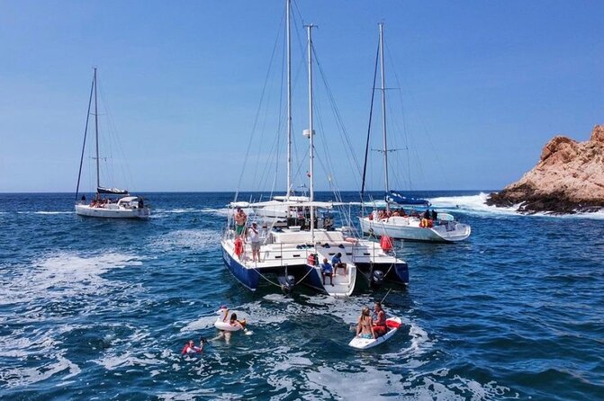 Cabo San Lucas and Santa Maria Bay Snorkeling Sightseeing Cruise - Santa Maria Bay and the offshore swim stop