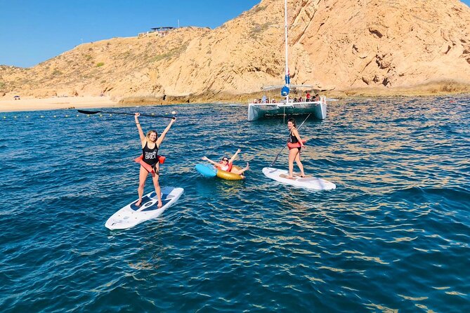 Cabo San Lucas and Santa Maria Bay Snorkeling Sightseeing Cruise - What you can use in the water