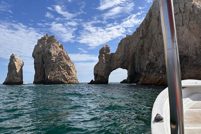 Cabo San Lucas Arc Group Tour in Glass Bottom Boat - Lover’s Beach and the story behind its name
