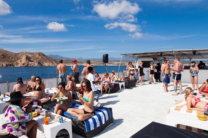 Cabo San Lucas Sunset Dinner Cruise with Open Bar - A party boat, not a quiet dinner cruise