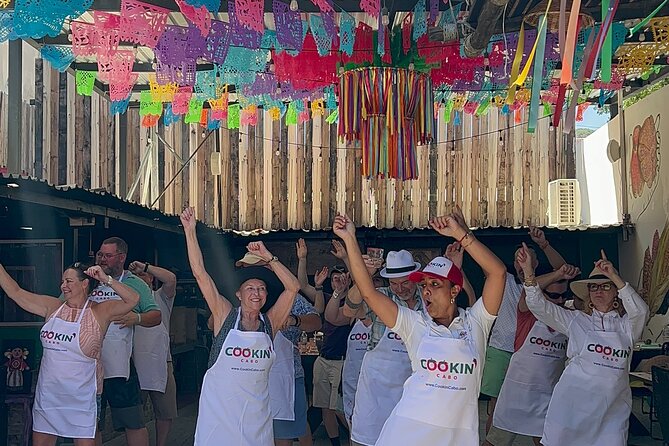 Cabo San Lucas Taco Fiesta: Cooking, Dancing and Mixology Class - Tacos, roasted vegetables, and a proper sit-down feast