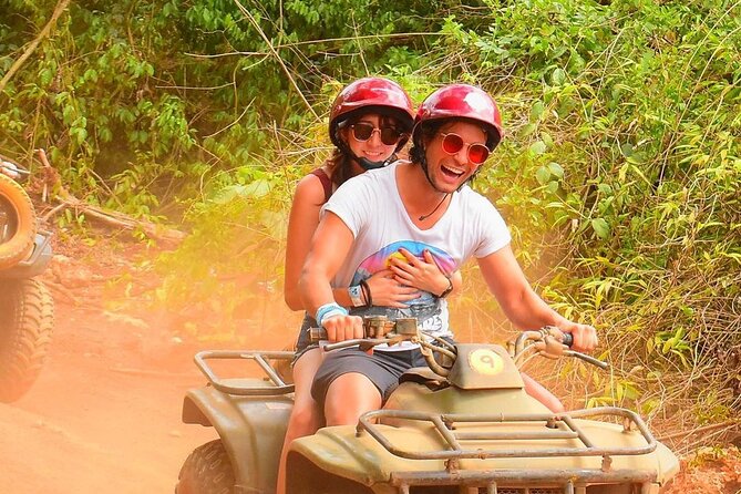 Cancun ATV Jungle Adventure, Ziplines, Cenote and Tequila Tasting - The ATV ride through the Mayan jungle