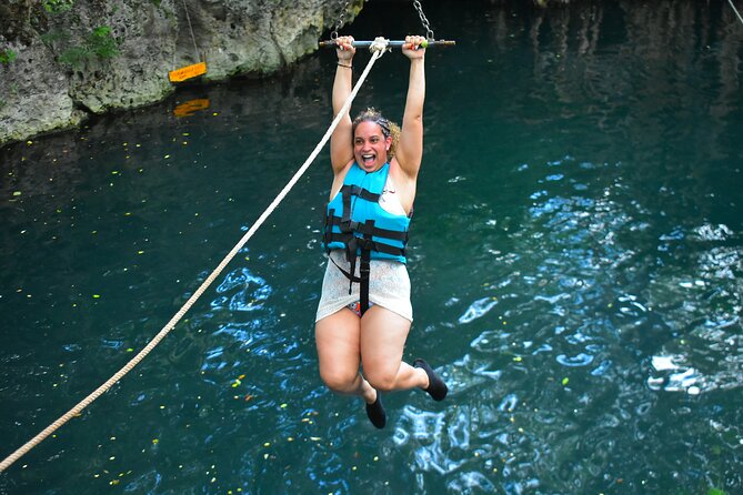 Cancun Best ATV Tour, Ziplines and Cenote Swim with Lunch - A four-hour mix of jungle, cenote, and tacos