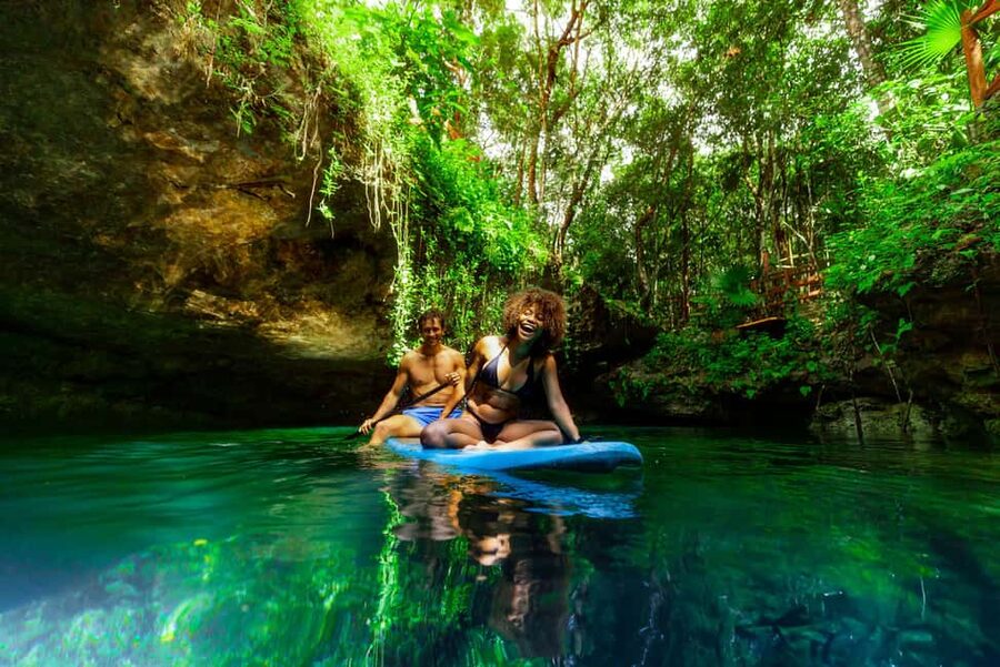 Cancún: Cenotes Adventure with Tequila Tasting & Mayan Snack - The first 90 minutes at Ruta de los Cenotes