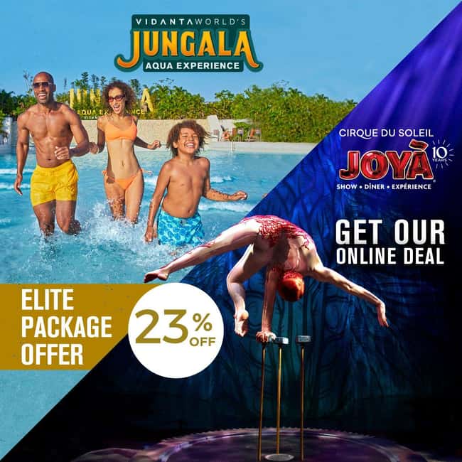 Cancún: Cirque du Soleil JOYÀ Show Ticket - A small theater with close-up action