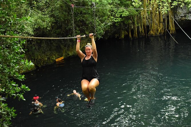 Cancun Combo Tour: ATV and Zip- lines with Cenote Swim - Cenote Lukama and the best cool-down of the day