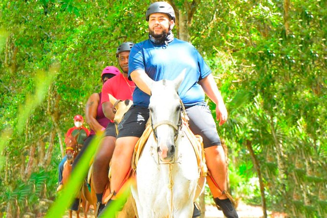 Cancun Horseback Riding, ATV, Ziplines, Cenote, Lunch and Drinks - Shared vans make the day longer