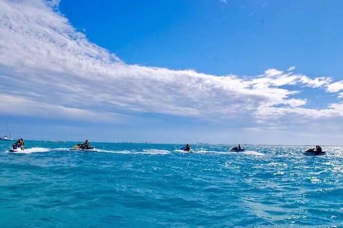 Cancun Jetski and Snorkel Adventure - A long ride through Nichupte Lagoon