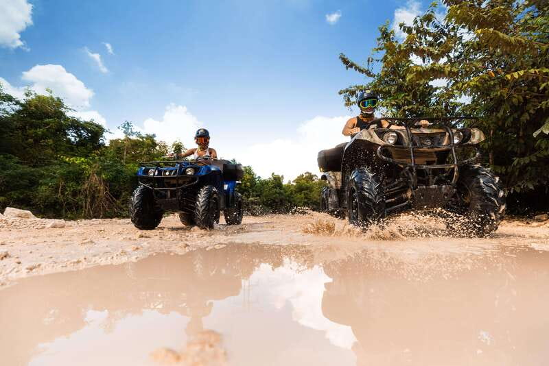 Cancun: Jungle ATV Tour, Ziplining, and Cenote Swim - From Cancun resorts to the Maya jungle