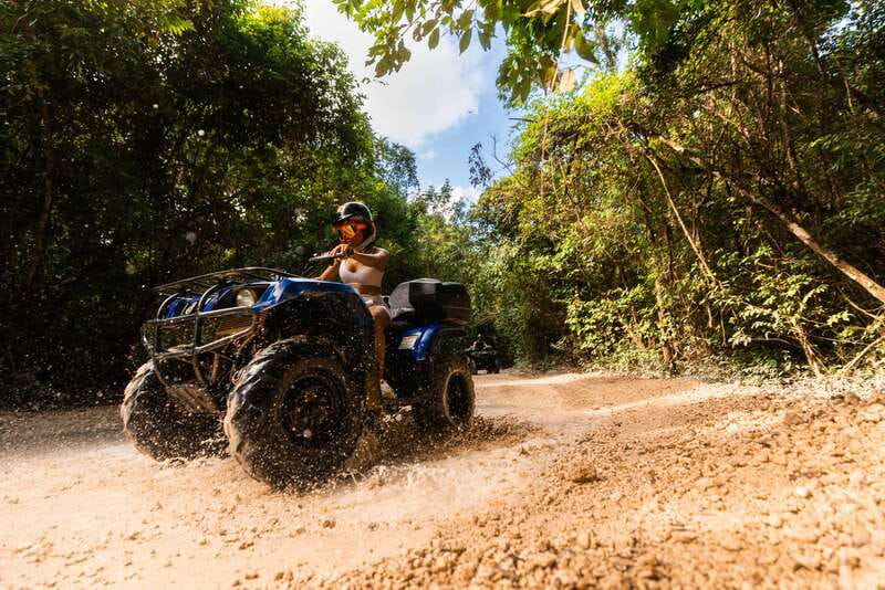 Cancun: Jungle ATV Tour, Ziplining, and Cenote Swim - The ATV ride: noisy, bumpy, and built for fun