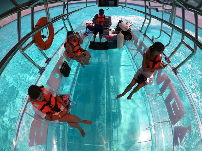 Cancún: Nichupté Lagoon Transparent Boat Tour with Drinks - Why the transparent boat changes the lagoon view