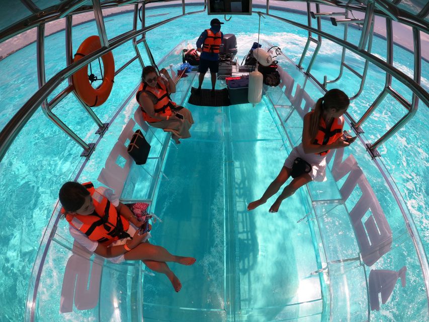 Cancún: Nichupté Lagoon Transparent Boat Tour with Drinks - Who will enjoy this 90-minute outing