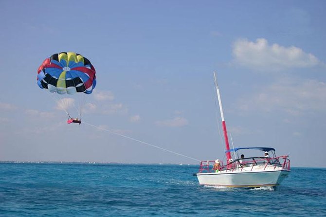 Cancun Parasailing Adventure - Cancun from 105 meters above the coast