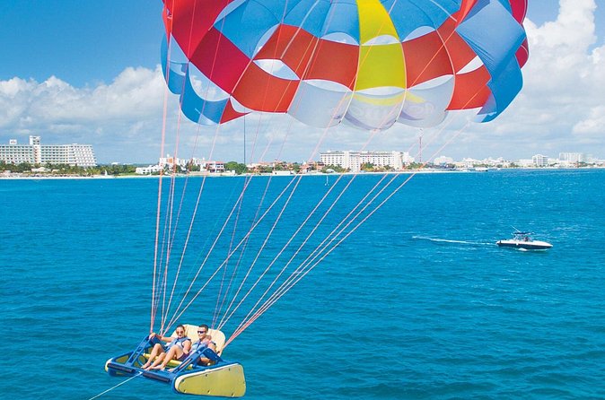 Cancun Parasailing Adventure - Ocean views or Nichupté Lagoon