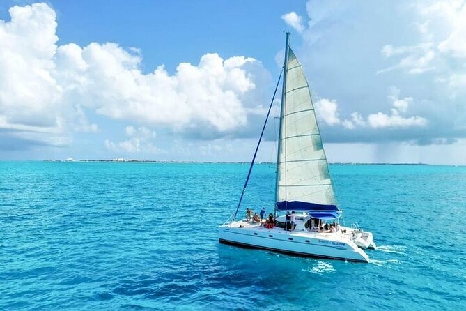 Cancun's Best: Catamaran to Isla Mujeres, Snorkeling & Drinks! - A buffet lunch at the private beach club