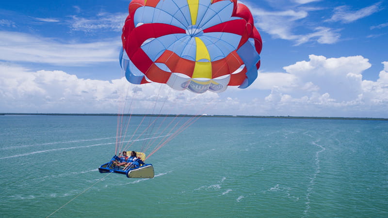 Cancún: Skyrider Parasailing Experience - What You See From the Air