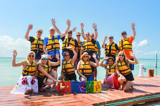 Cancun speedboat and snorkel tour: shared speedboat - Weather can change the main attraction