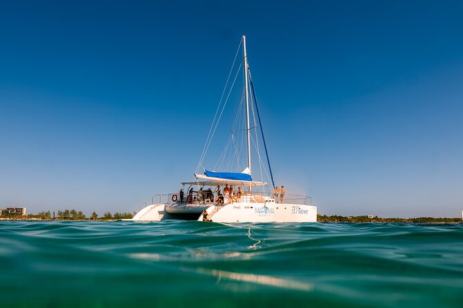 Catamaran Cruise in Riviera Maya With Snorkeling & Beach Club - Two snorkeling stops, with the reef as the main event